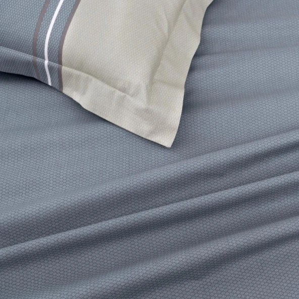 RANFORCE ÇİFT KİŞİLİK NEVRESİM TAKIMI TIVORY YEŞİL - Resim 4