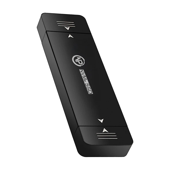 NPO DK01 USB-A/Type-C 22x42 M.2 NVMe Taşınabilir Harici SSD için Boş Kutu