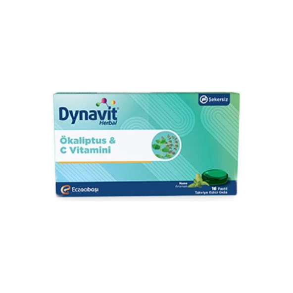 Dynavıt Herbal Okaliptüs C Vitamini 16 Pastil