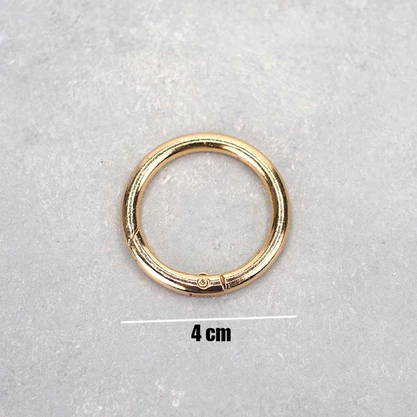 Yaylı Çanta Halkası Klipsi 40MM - 5
