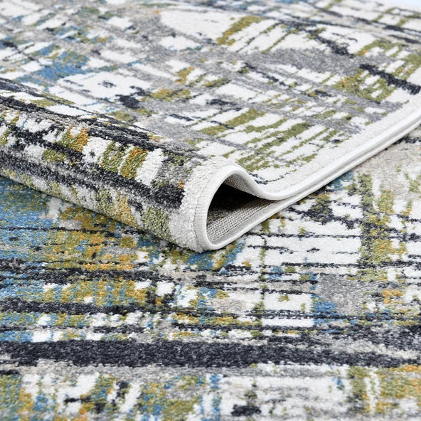 Smart Serisi Salon Oturma Odası Çocuk Odası Koridor Halısı Modelleri 4876A_DY17 - 4