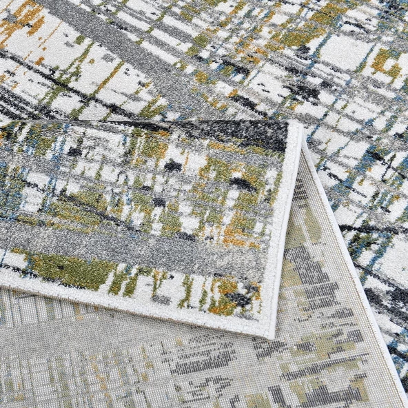 Smart Serisi Salon Oturma Odası Çocuk Odası Koridor Halısı Modelleri 4876A_DY17 - 5