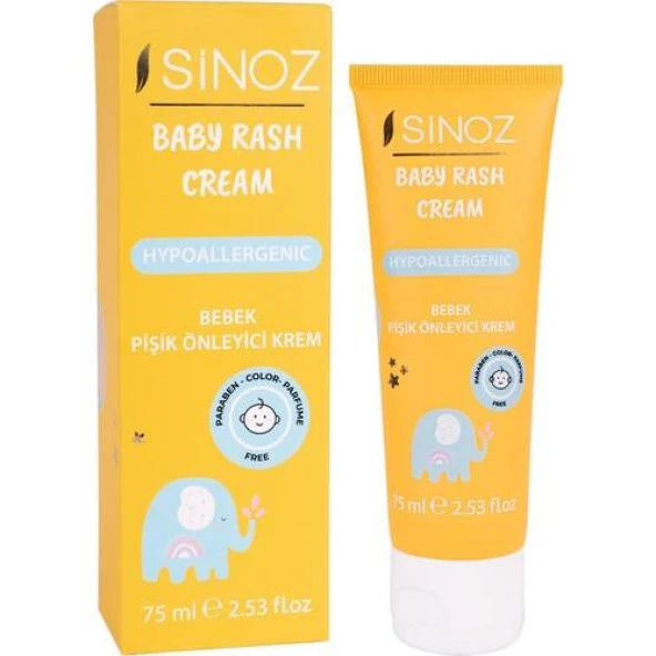 Sinoz Pişik Önleyici Bebek Kremi 75 Ml