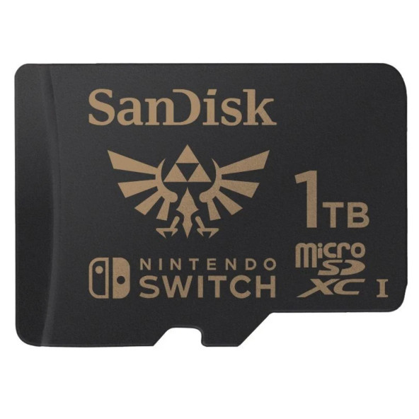 SanDisk Nintendo Switch 1TB 100MB/s microSDXC Hafıza Kartı SDSQXAO-1T00-GN6ZN