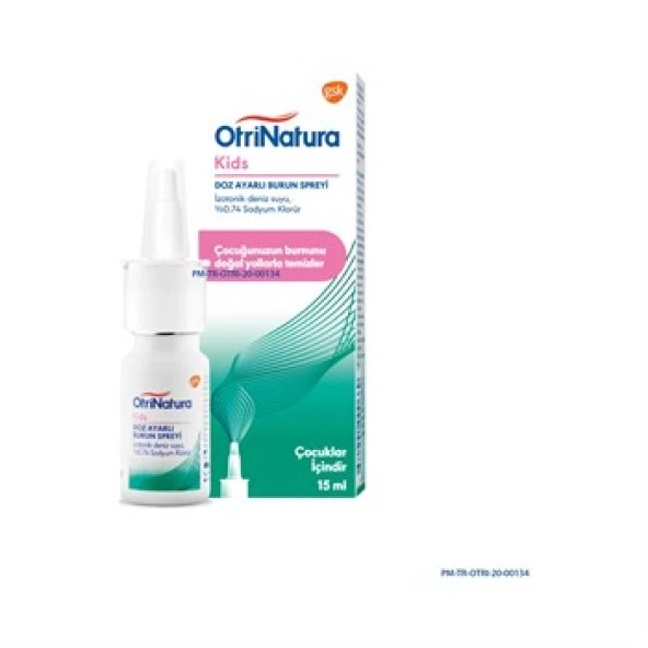 Otrinatura Kids Doz Ayarlı Burun Spreyi - 15 ML