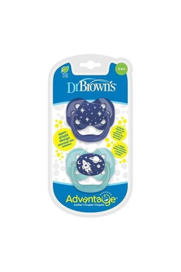 Dr.Browns Advantage Emzik 1. Evre Mavi İkili Paket