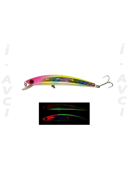 Fujin Crazy Minnow 110F 12gr Maket Balık - 3