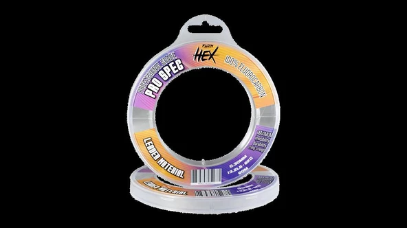 Fujin Hex %100 Fluorocarbon Leader 60mt Shock Leader Misina