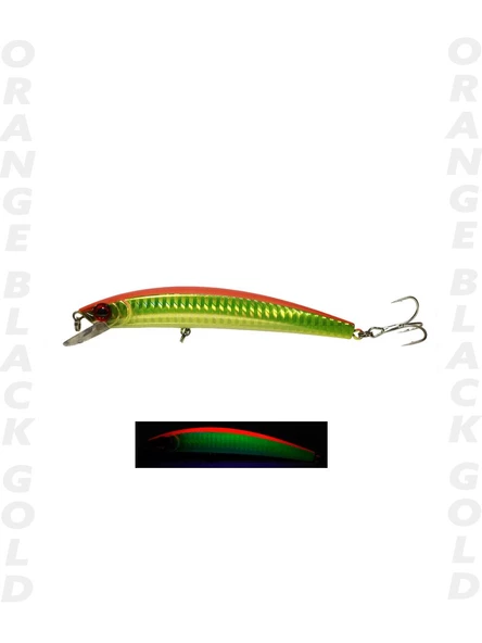 Fujin Crazy Minnow 110F 12gr Maket Balık - 7