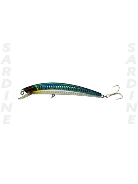 Fujin Crazy Minnow 110F 12gr Maket Balık - 6