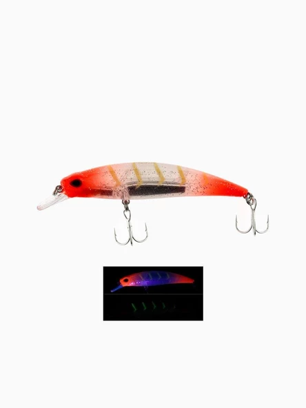 Fujin Ziggy 70mm 9.6gr Sinking LRF Maket Balık - 8