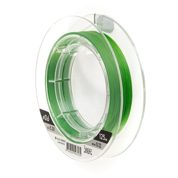 Lucky John Vanrex 125 mt Pe Örgü X8 Fluo Yeşil İp Misina - 2