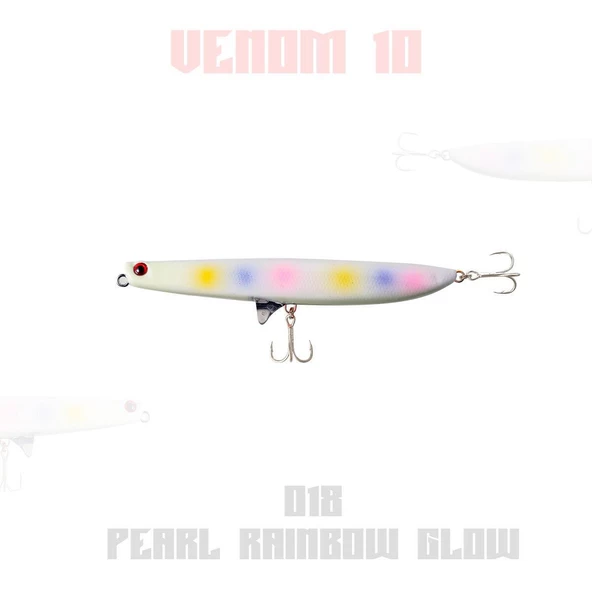 Fujin Venom 10 cm 10,5gr Su Üstü Maket Balık - 3
