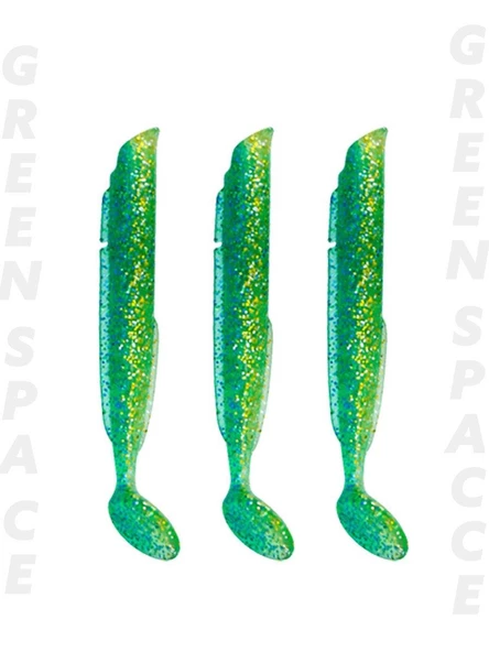 Fujin Salt Eel Body 13cm x3 Silikon Yem Gövde - 7