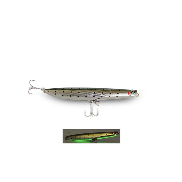 Fujin Venom 12 cm 20gr Su Üstü Maket Balık - 9