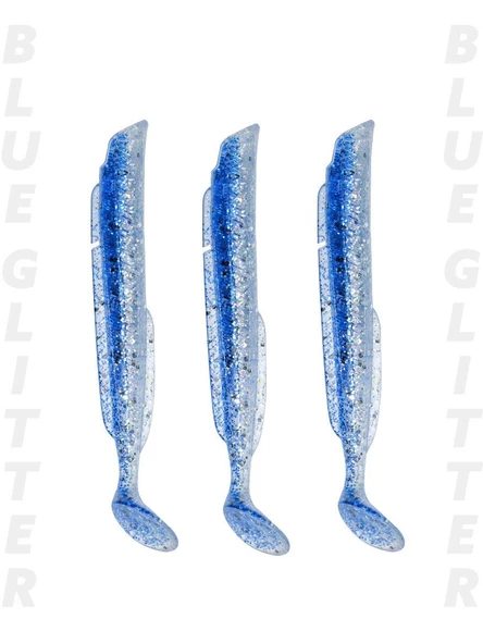 Fujin Salt Eel Body 13cm x3 Silikon Yem Gövde - 4