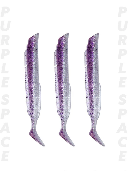 Fujin Salt Eel Body 13cm x3 Silikon Yem Gövde - 2