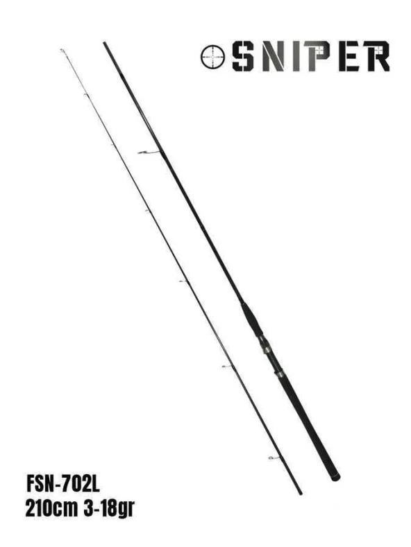 Fujin Sniper 210cm 3-18gr Light Spin Olta Kamışı - 2