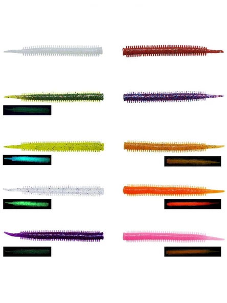 FUJIN Yummy Sandworm 7cm LRF Silikonu - 2