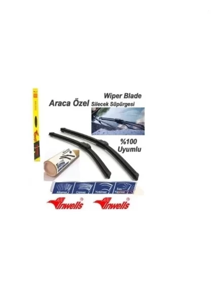 Inwells Opel Astra J / K Ön Muz Silecek Takımı 2009-2019 - Resim 2