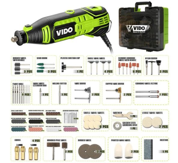 VIDO 290 Parça Kalıpçı Taşlama-Gravür Seti - 3