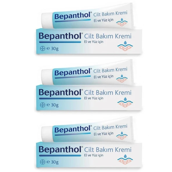 Bepanthol Cilt Bakım Kremi 30 Gr 3 Kutu