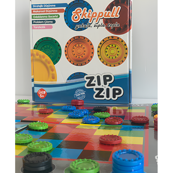 PERA TOYS SKIPPULL ZIP ZIP OYUNU - 3