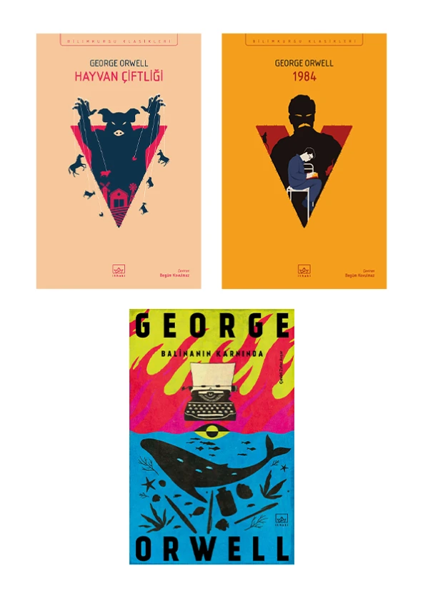 George Orwell 3 Kitap Takım