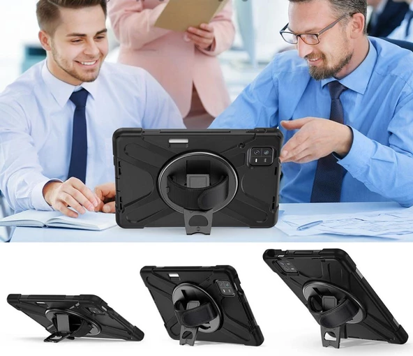Xiaomi Pad 6 Defender Zırhlı Tam koruma Silikon - 7