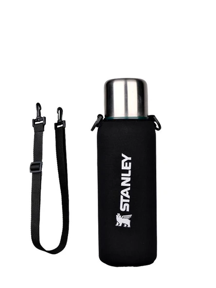 Safir Kamp Neopren Termos Kılıfı Omuz Askılı 1.0 Lt Klasik - 5