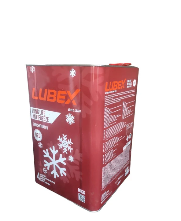 LUBEX LONG LIFE RED ANTFREEZE 16 KG TNK