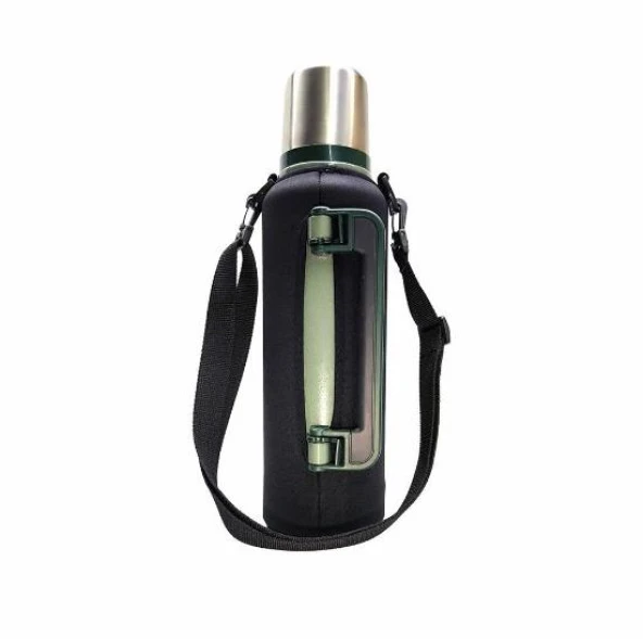 Safir Neopren Termos Kılıfı Omuz Askılı 1.4 Lt Klasik - 2