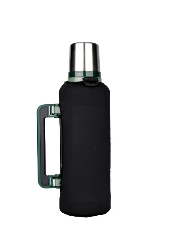 Safir Kamp Neopren Termos Kılıfı Omuz Askılı 1.9 Lt Klasik - 4
