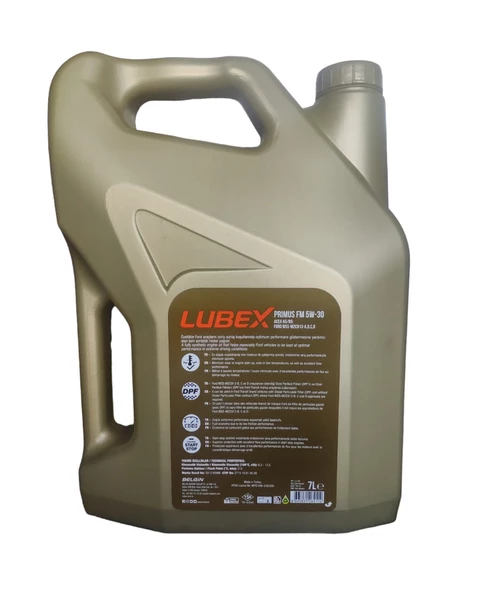LUBEX PRIMUS FM 5W-30 7LT 2022 - 4