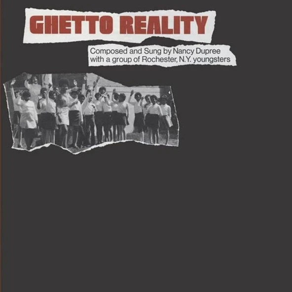 Ghetto Reality - Nancy Dupree With Group Of Rochester, NY Youngsters Soul Vinly Plak alithestereo