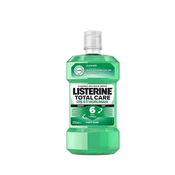 Listerine Total Care Diş Eti Koruması 250ml Hafif Nane