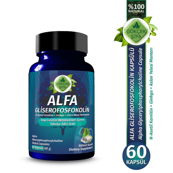 Alfa Gliserofosfokolin Kapsül (ALPHA GLYCERYLPHOSPHORYLCHOLİNE CAPSULE)