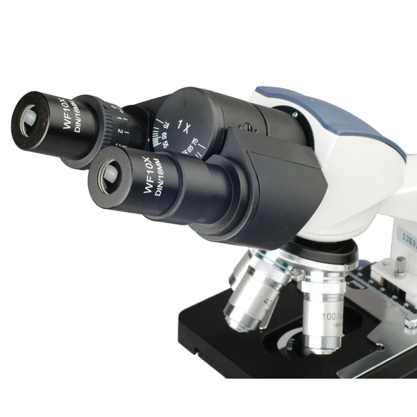 TriLine 2500X Binoküler Bileşik Biyolojik Laboratuvar Mikroskop - 5