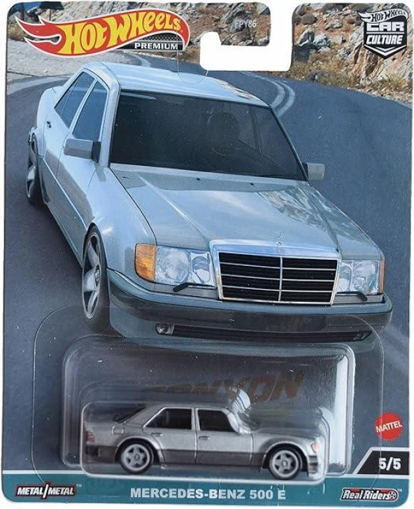 Hot Wheels Mercedes-Benz 500 E 5/5 Model Araba - 1
