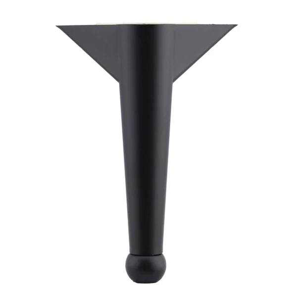 Gonca Lüks Mobilya Kanepe Tv Ünitesi Koltuk Ayağı Ayakları 14 Cm Plastik Siyah Renk Baza Ayakları - Resim 6