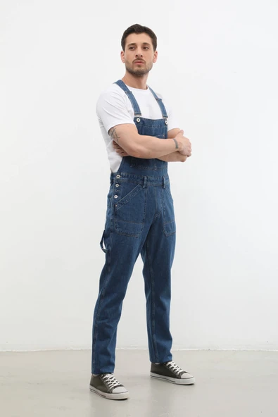 Erkek Jean Tulum Pantolon - Resim 4