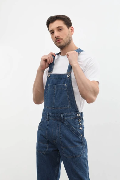 Erkek Jean Tulum Pantolon - Resim 3