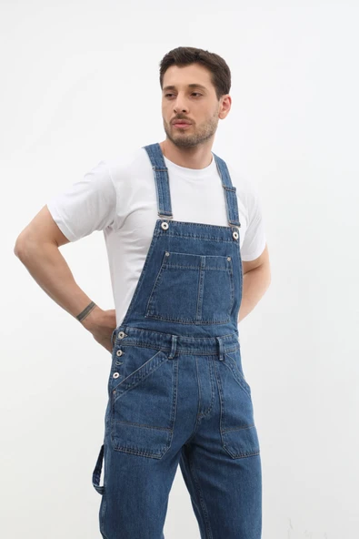 Erkek Jean Tulum Pantolon - Resim 5