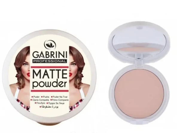 Gabrini Professional Matte Powder / Pudra 01 no