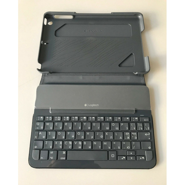 LOGITECH CANVAS IPAD MİNİ 2-3 KIRMIZI TÜRKÇE KLAVYELİ KILIF 920-007616 - 2