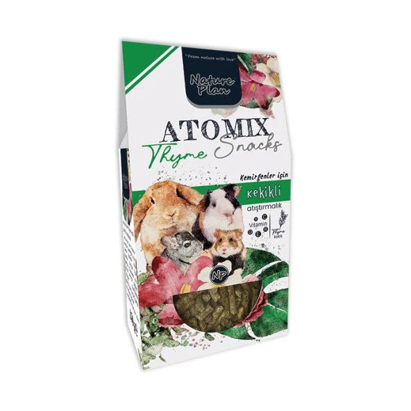 Nature Plan Atomix Snacks Thyme 250 gr