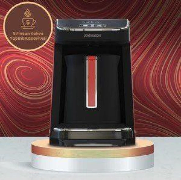 Goldmaster Gm8380k Kıvam Geniş Hazne Kırmızı Türk Kahve Makinesi - 4