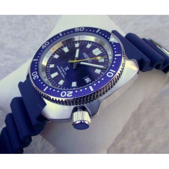Seiko Prospex 4R35-01Y0 Otomatik Mavi Erkek Kol Saati Dalgıç 200 m - 3
