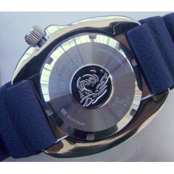 Seiko Prospex 4R35-01Y0 Otomatik Mavi Erkek Kol Saati Dalgıç 200 m - 4