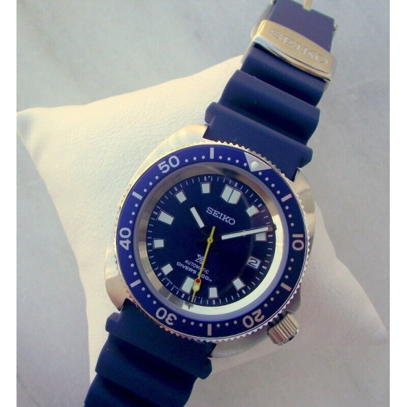 Seiko Prospex 4R35-01Y0 Otomatik Mavi Erkek Kol Saati Dalgıç 200 m - 5